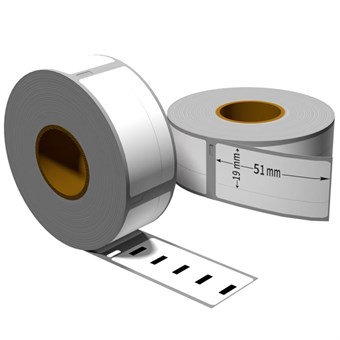 DYMO-etiketter 11355 (19 x 51mm) 500 st. Etiketter kompatibla (S0722550)