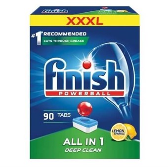 Finish Powerball All-in1 Diskmedel - Deep Clean - Citron - 90 st.
