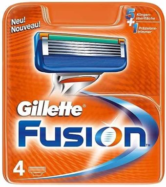Gillette Fusion Barber Blade - 4 st.