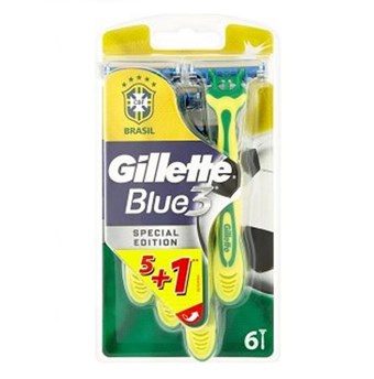 Gillette Blue 3 Special Edition Engångsskrapor - 6 st.