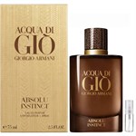 Giorgio Armani Acqua Di Gio Absolu Instinct - Eau de Parfum - Doftprov - 2 ml