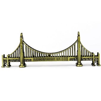 Golden Gate Bridge - dekorationsfigur - 18 cm