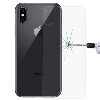 Anti-explosion härdat glas för iPhone XS MAX (tillbaka)