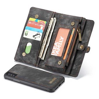 CaseMe Flap Wallet för iPhone XS Max - Svart