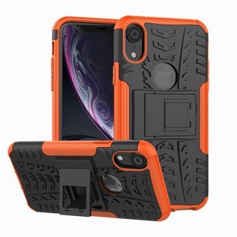 Chock Safe Cover i TPU och PC för iPhone XR - Orange