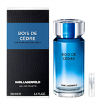 Karl Lagerfeld Bois de Cedre - Eau de toilette - Doftprov - 2 ml