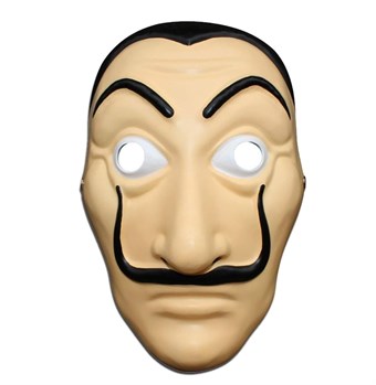 Salvador Dali Latexmask - Pappershuset - La Casa de Papel - Money Heist Mask