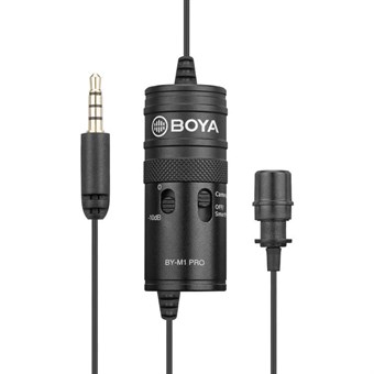 Boya M1 Pro lavaliermikrofon för smartphone, DSLR och PC