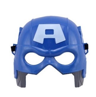 Action Hero - Captain America Mask för Barn