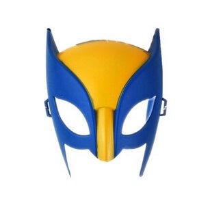 Actionhjälte - Wolverine-mask för Barn