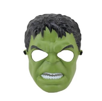 Actionhjälte - HULK-mask för Barn