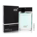 Mont Blanc Presence - Eau de Toilette - Doftprov - 2 ml 