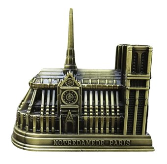 Notre Dame de Paris Katedral - Dekorationsfigur
Vår Frus Katedral i Paris - Dekorationsfigur