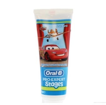 Oral-B Stages Tandkräm för barn - med bilmotiv - 75 ml