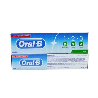 Oral-B Delikat Vit 123 Tandkräm - 100 ml