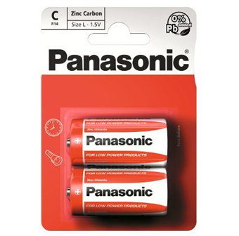Panasonic Special Power C Batterier - 2 st