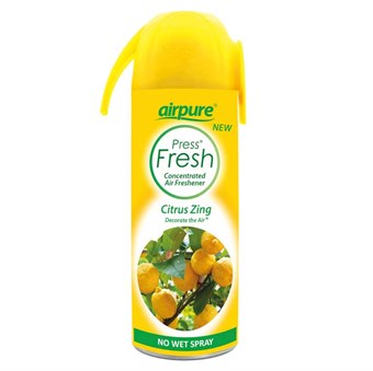 AirPure Air Freshener - Manuell dispenser - Citrus Zing - Doft av citron - 180 ml