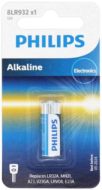 Philips Alkaline 8LR932 12V - 1 st