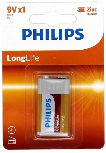 Philips Longlife 9V - 1 st