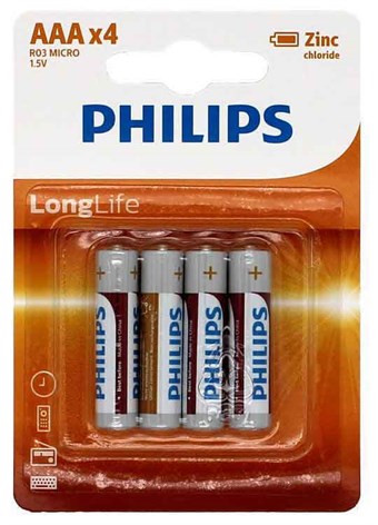 Philips Longlife AAA - 4 st