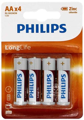 Philips Longlife AA - 4 st