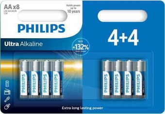 Philips Ultra Alkaline AA - 8 st