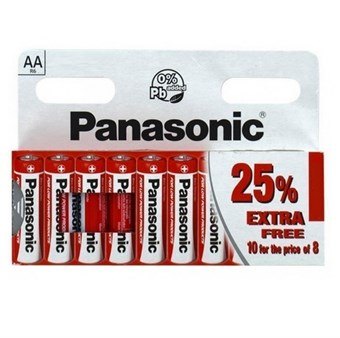 Panasonic AAA-batterier - 10 st.