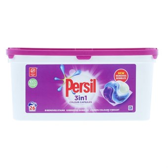 Persilja 3 i 1 tvättförlust för färgade kläder - 26 kapslar