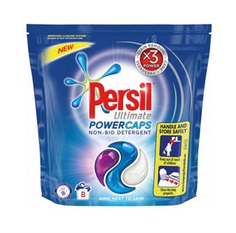 Persil Powercaps Tvättkapslar - Icke bio - 8 st.