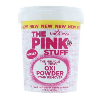 Stardrops The Pink Stuff Oxi Powder Stain Remover för vita textilier - 1 kg
