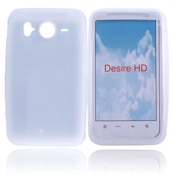 Mjuk silikon för Desire HD (Transparent)
