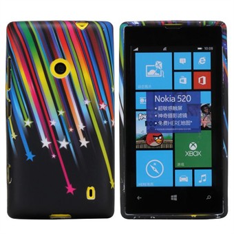 Motiv Silikonskydd till Lumia 520 (Techno)