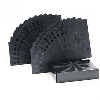Spelkort - Black Edition - Exklusiva svarta spelkort