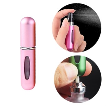 Mini påfyllbar parfymflaska 1 st - Pink