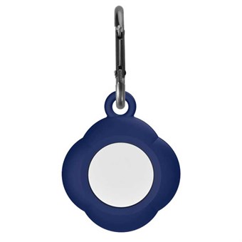 AirTag Nyckelring Hållare - Silikon - Blå