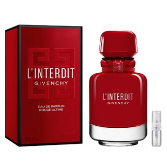 Givenchy L\'interdit Rouge Ultime - Eau de Parfum - Doftprov - 2 ml
