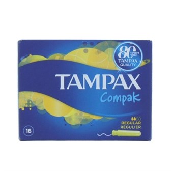 Tampax Compak vanliga tamponger - 16 st.