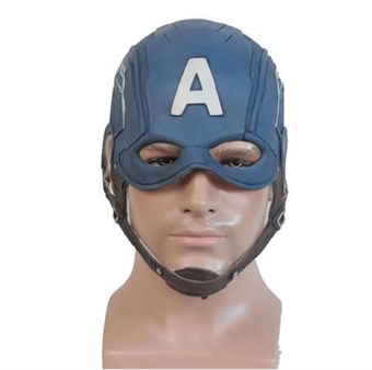 The Avengers Captain America Hjälmmask - Latex