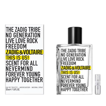 Zadig & Voltaire This is Us! - Eau de Toilette - Doftprov - 2 ml 