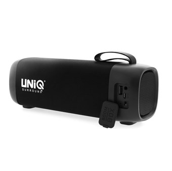 UNIQ Berlin Bluetooth-högtalare - MP3 - USB - Radio - AUX - Svart