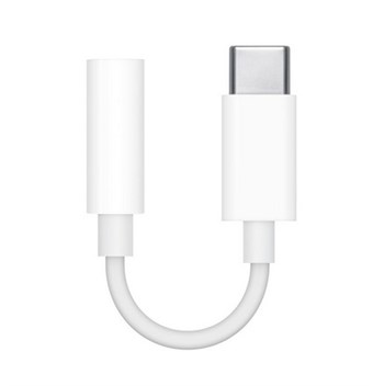Apple USB-C till 3,5 mm hörlursuttag Adapter MU7E2ZM/A