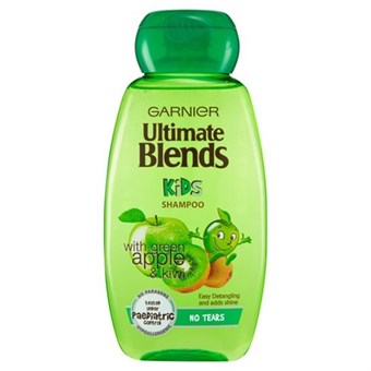 Garnier Ultimate Blends Kids 2 in 1 No Tears Shampoo - Äpplen & Kiwi - 250 ml