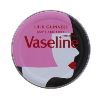 Vaseline Lulu Guinness mjuk röd nyans - 20 g