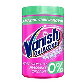 Vanish Textile Remover - Innehåller inte färgämnen, parfym eller klor