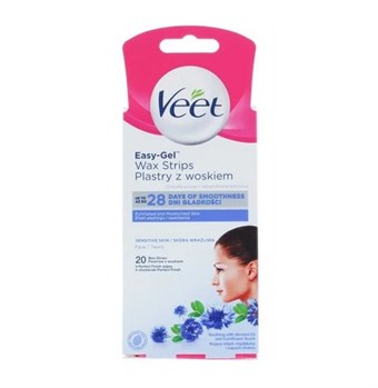 Veet Wax Strips Face - Hårborttagningsremsor