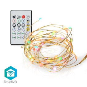 SmartLife Full Color LED Strip | Wi-Fi | Flerfärgad | 5,00 m | IP20 | 400 lm | Android™/IOS