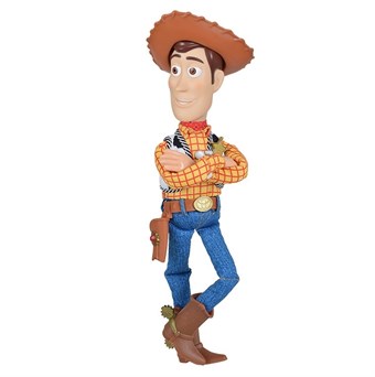Toy Story 4 Figur - Woody - 37 cm - Med tal (engelska) 