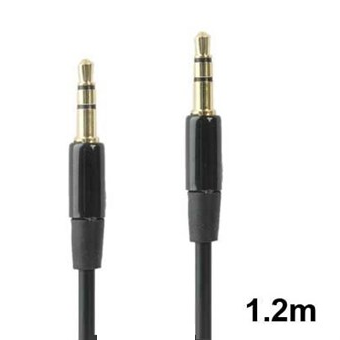 Enkel AUX-kabel 3,5 mm - Svart