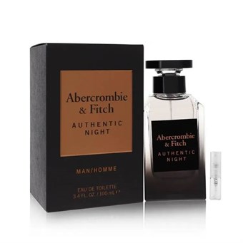 Abercrombie & Fitch Authentic Night - Eau de Toilette - Doftprov - 2 ml  