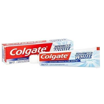 Colgate Advanced White Whitening Tandkräm - 50 ml